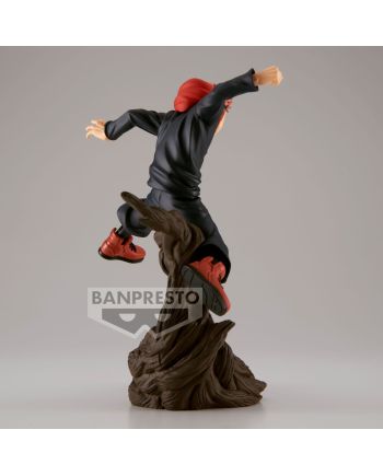 Figurine Yuji Itadori Jujutsu Kaisen Combination Battle Banpresto détail sculpture