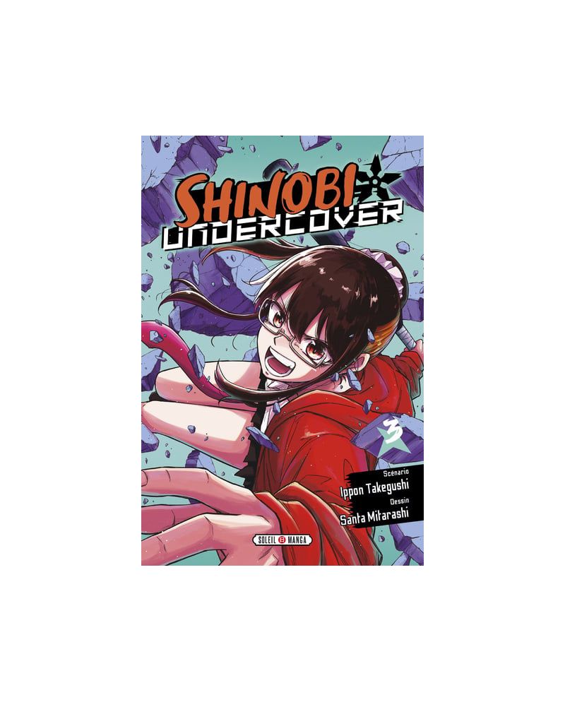 Couverture du manga Shinobi Undercover Tome 3 aux éditions Ki-oon