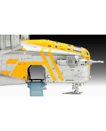 Model Kit Razor Crest 1/72 The Mandalorian & Grogu Revell - vue latérale