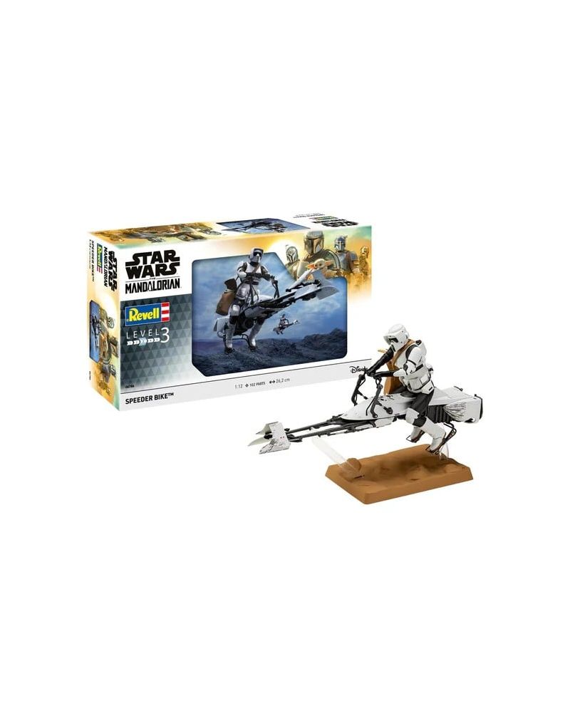 Maquette Speeder Bike The Mandalorian Revell échelle 1/12