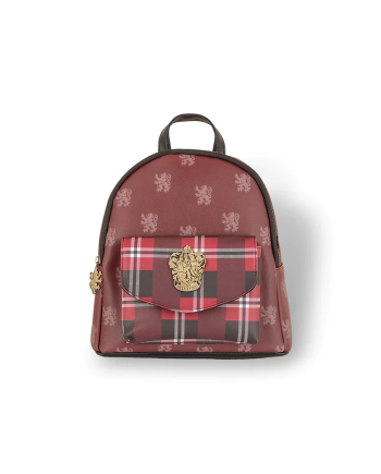 HARRY POTTER - Gryffindor - Mini Plaid Backpack '25x25cm'