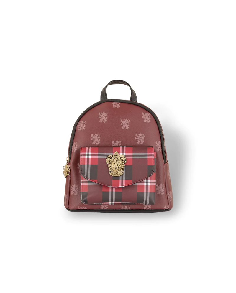 HARRY POTTER - Gryffindor - Mini Plaid Backpack '25x25cm'