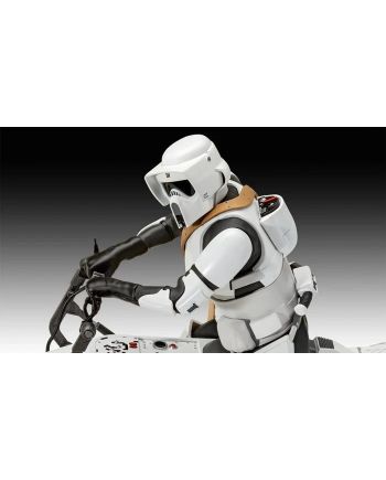 Détails de montage du Speeder Bike Revell