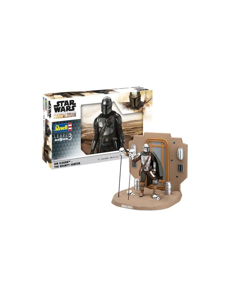 Model Kit Din Djarin The Mandalorian échelle 1/9 par Revell - vue principale