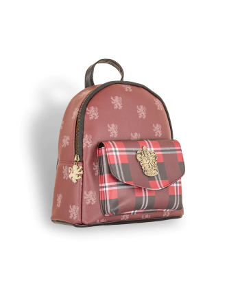 HARRY POTTER - Gryffindor - Mini Plaid Backpack '25x25cm'