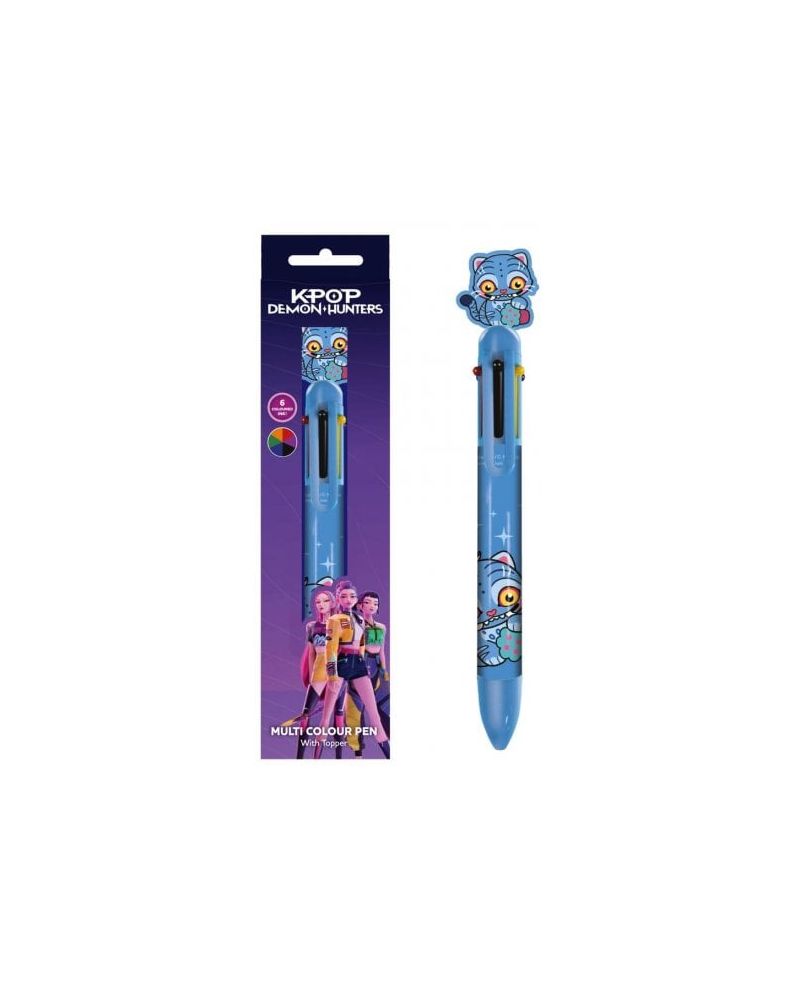 Stylo Bic multicolore Derpy Tiger K-Pop Demon Hunters - JB Manga Shop