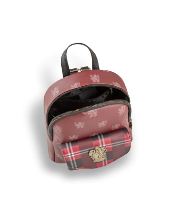 HARRY POTTER - Gryffindor - Mini Plaid Backpack '25x25cm'