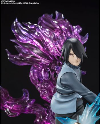 BORUTO - Sasuke Uchiha Kizuna Relation - Statuette FiguartsZERO 24cm - vue du packaging