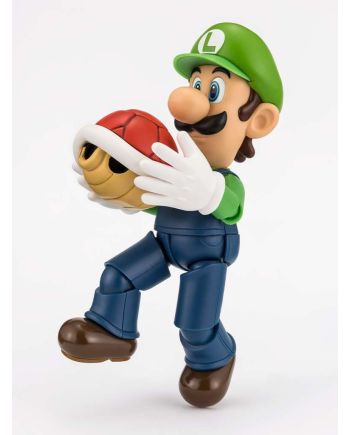 Figurine Luigi Super Mario détails et articulations