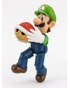 Figurine Luigi Super Mario détails et articulations