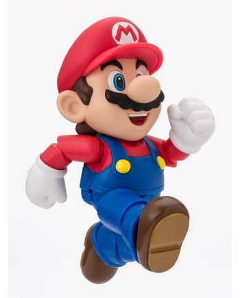 Détails et articulations de la figurine Mario S.H. Figuarts