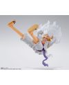 Détails du sculpting de la figurine Luffy Gear 5 S.H. Figuarts