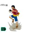 Figurine Luffy ONE PIECE effet phosphorescent - détail sculpture