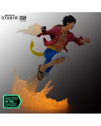 Figurine Luffy ONE PIECE SFC - packaging et présentation