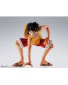 Figurine Luffy Marineford Bandai Tamashii Nations détails du visage