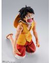 Figurine Luffy Marineford 14.5cm vue de profil