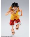 Figurine S.H. Figuarts Luffy Marineford dans son packaging