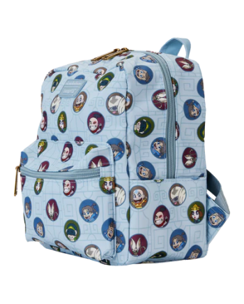 AVATAR THE LAST AIRBENDER - AOP - Mini Nylon Square Backpack LoungeFly