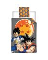DRAGON BALL Z - Goku & Vegeta - Parure de lit 140x200cm + 65x65cm - vue principale