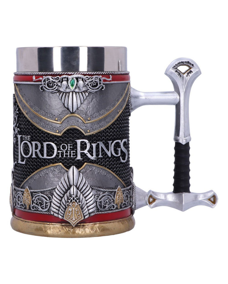LORD OF THE RING - Aragorn - Chope en résine 16cm - vue principale