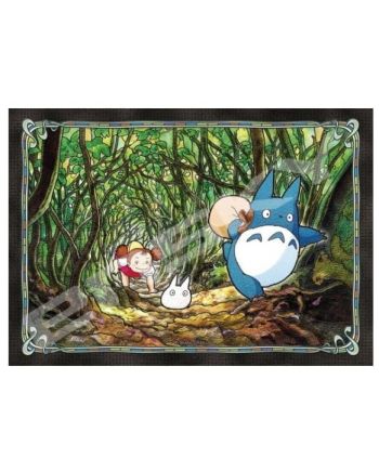 MON VOISIN TOTORO - Tunnel secret - Puzzle Vitrail 208P - vue principale