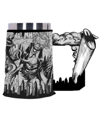 Chope Batman DC Comic Strip en verre - licence DC Comics par Nemesis