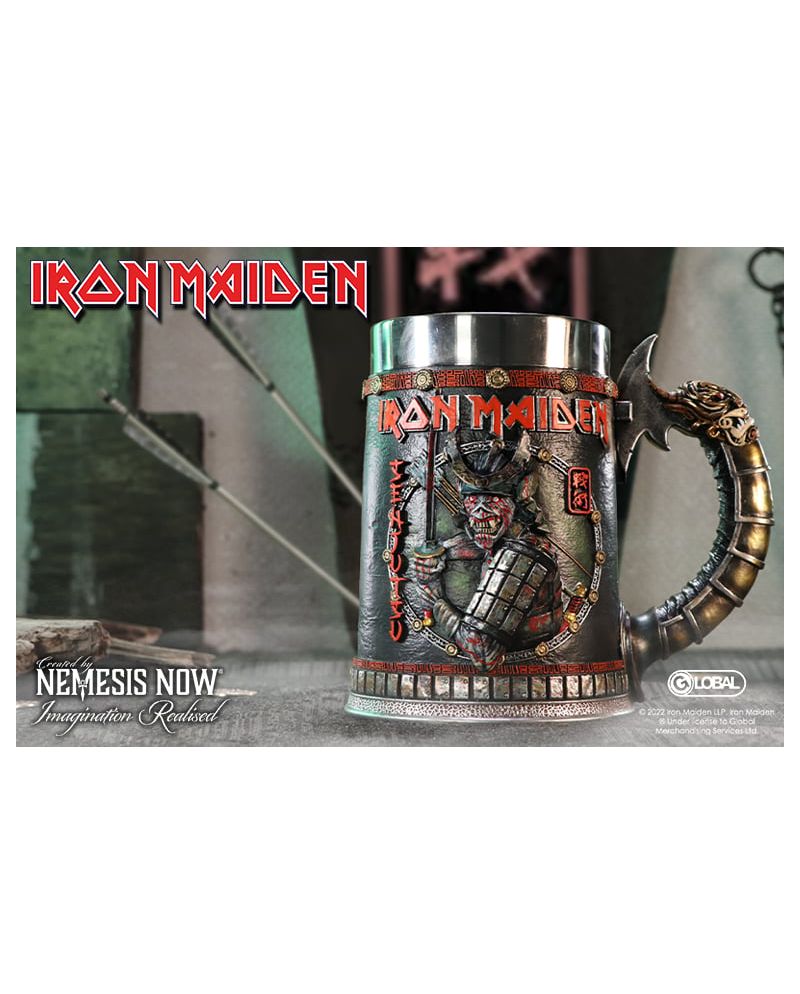 Chope Iron Maiden Senjutsu 15.5cm vue de face