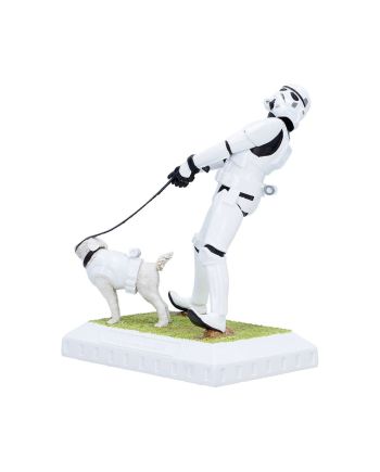 Statuette Stormtrooper Mans Best Friend Star Wars Nemesis 15,5cm - vue de profil