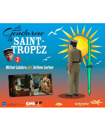 Figurine Jérôme Gerber Le Gendarme de Saint-Tropez détail