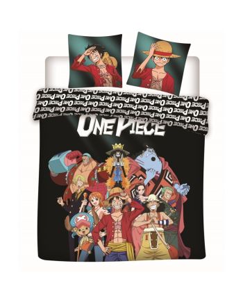 ONE PIECE - Parure de lit 240x220cm + 2x65x65cm - vue principale
