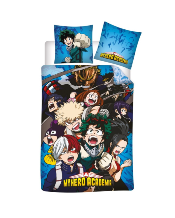 MY HERO ACADEMIA - Parure de lit 140X200 - '100% Coton' - vue principale