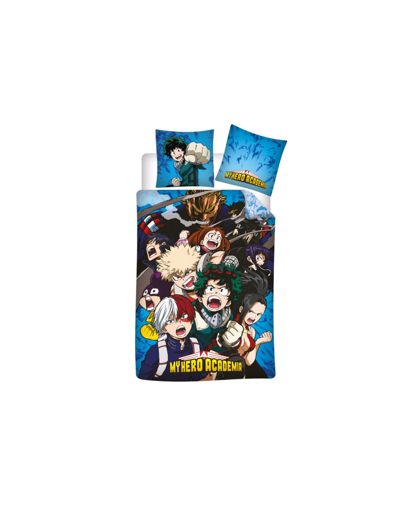 MY HERO ACADEMIA - Parure de lit 140X200 - '100% Coton' - vue principale