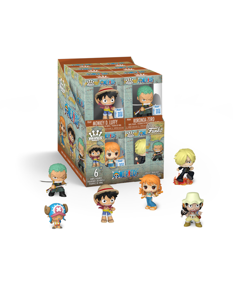 ONE PIECE - Vinyl Figures (BOX 12 Figurines) - vue principale