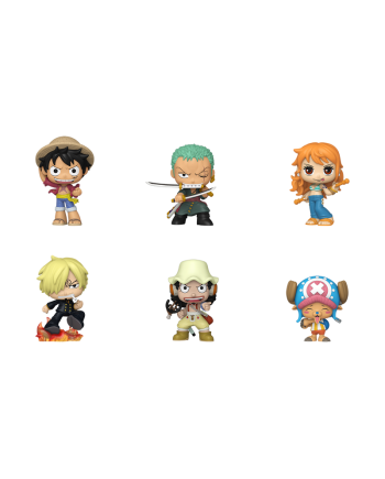 ONE PIECE - Vinyl Figures (BOX 12 Figurines) - vue de face