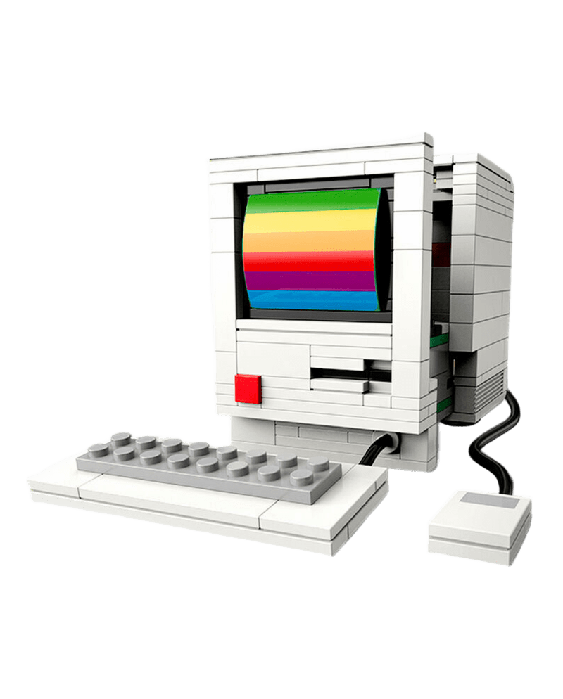 POP SERIES - Kit de Construction - Ordinateur 1984 - 274pc - vue principale