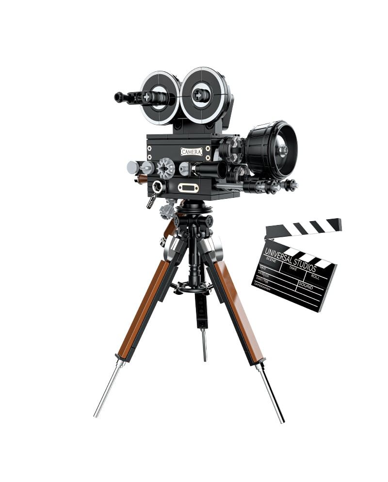 Kit de construction POP Series projecteur de film vintage 203 pièces