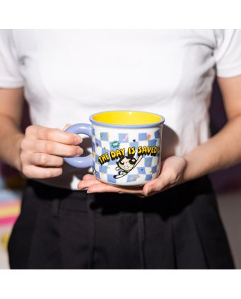 Mug Les Super Nanas 380 ml détail de l'intérieur coloré