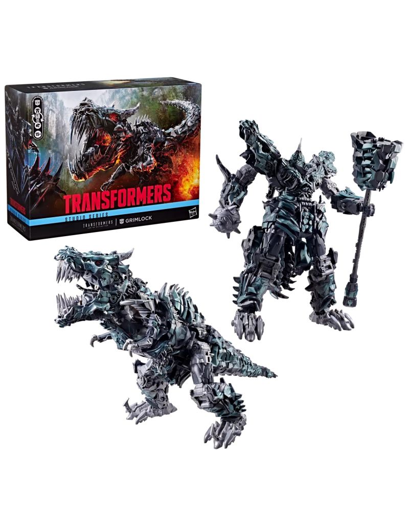 Figurine Titan Grimlock Transformers Age of Extinction 38cm - vue face