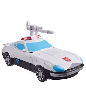 Figurine Transformers Prowl Deluxe Class - packaging et accessoires