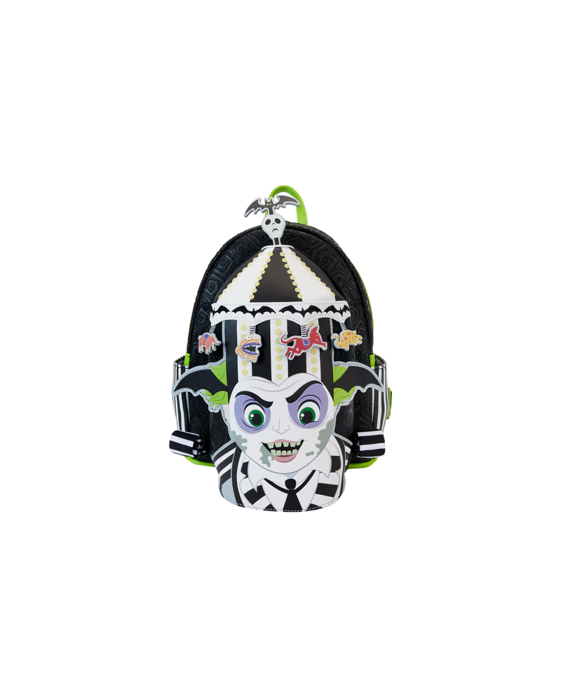 BEETLEJUICE - Carousel Light Up - Mini Sac à Dos LoungeFly - vue principale