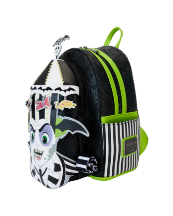 BEETLEJUICE - Carousel Light Up - Mini Sac à Dos LoungeFly - vue de profil