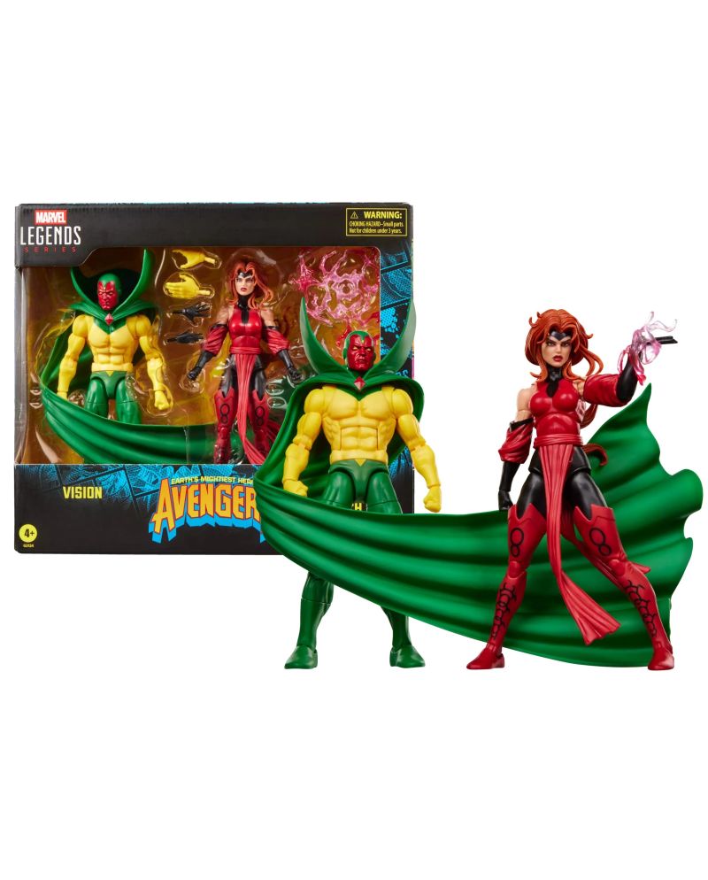 MARVEL - Vision & Sorcière Rouge - Figurine Legends Series 15cm - vue principale