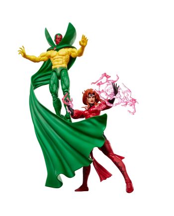 MARVEL - Vision & Sorcière Rouge - Figurine Legends Series 15cm - vue de face