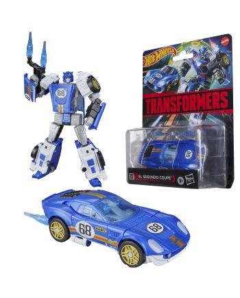 TRANSFORMERS X HOT WHEELS - El Segundo - Figurine Collaborative 12.5cm - vue principale