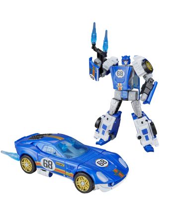 TRANSFORMERS X HOT WHEELS - El Segundo - Figurine Collaborative 12.5cm - vue de face