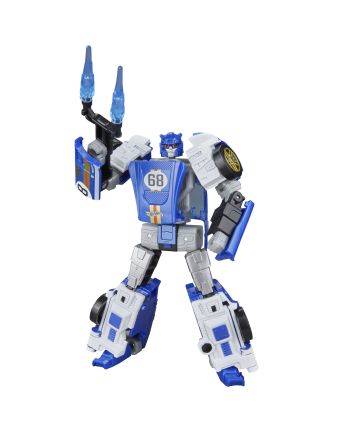 TRANSFORMERS X HOT WHEELS - El Segundo - Figurine Collaborative 12.5cm - vue de profil