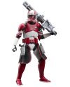 Détail des accessoires de la figurine Commandant Clone Thorn
