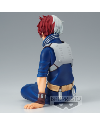 Détail sculpture figurine Shoto Todoroki Banpresto