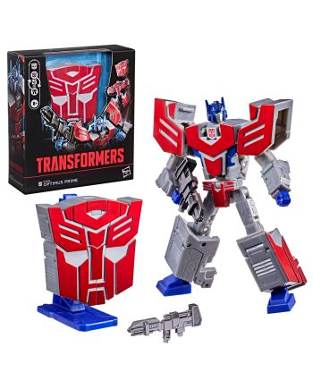 Figurine Optimus Prime Transformers Icons 17cm de face