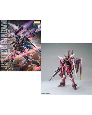 GUNDAM - MG Justice Gundam 1/100 - Model Kit - vue principale